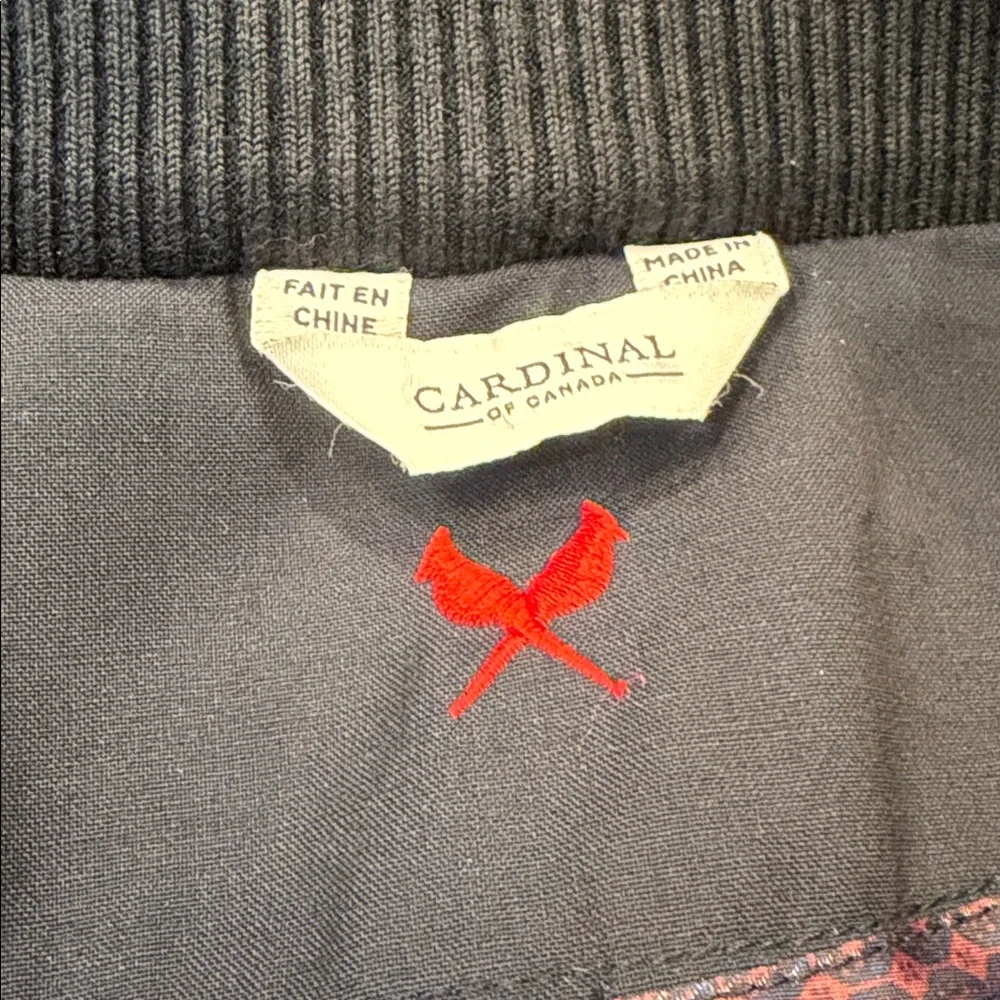 CARDINAL OF CANADA Quilted Wool Car Coat Navy‎ Size Large - Picture 7 of 15